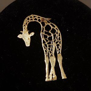 14K Gold Giraffe Charm/Pendant